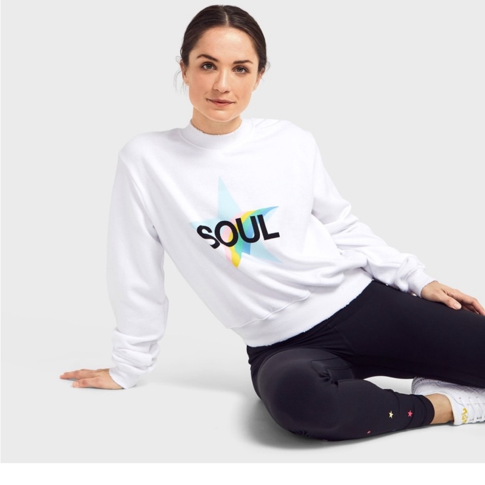 SoulCycle women’s terry crewneck